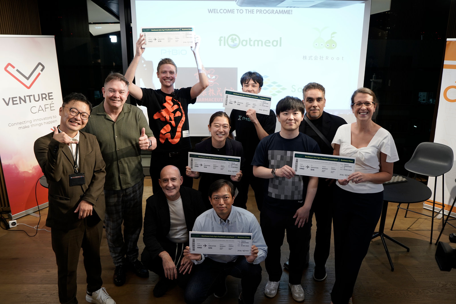 Presented and won an award at the Japan Agrifoodtech Exchange 2024