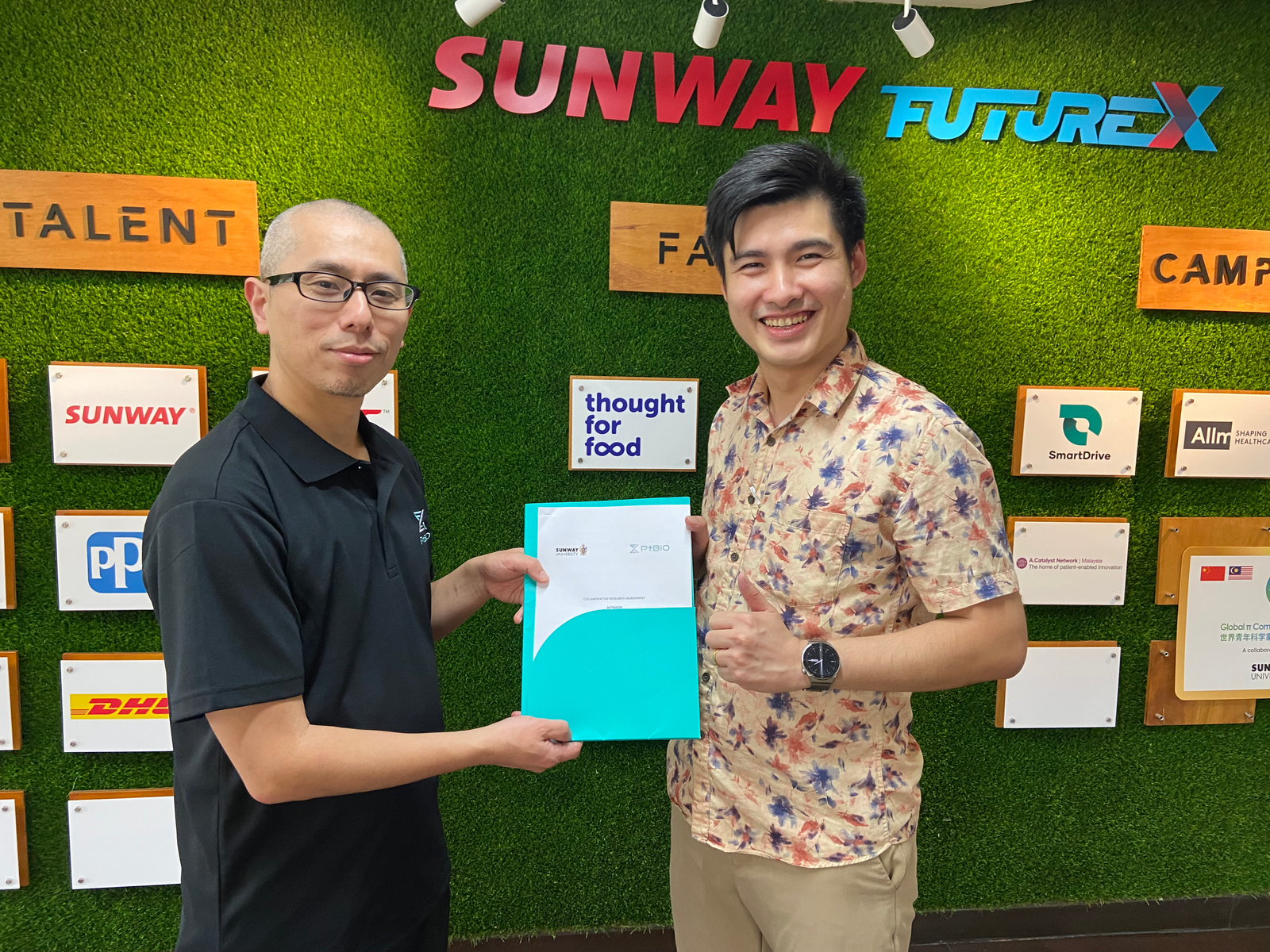 We Have Entered into a Joint Research Agreement with Malaysia's Sunway Group!