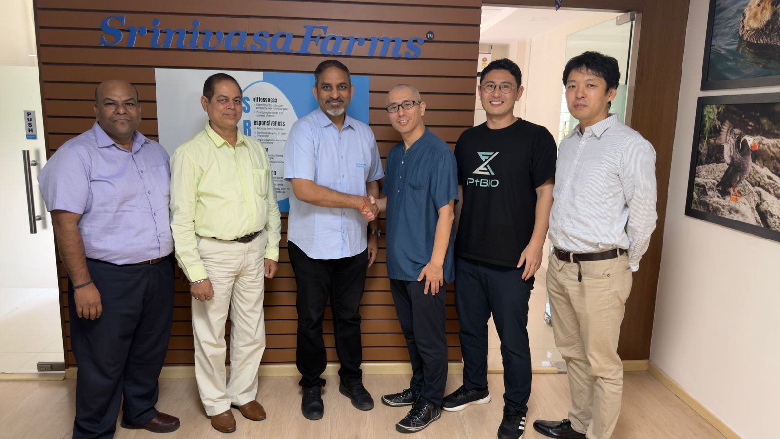 PtBio Signs MOU with Srinivasa Farms in India